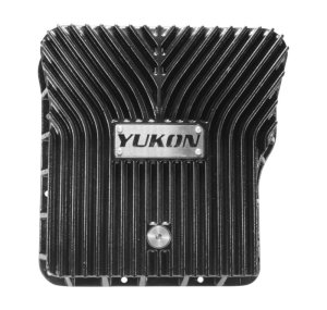Chevrolet Silverado 2500 HD Transmission Pan - Yukon Gear & Axle - High-Capacity Aluminum - Black - `07-`19